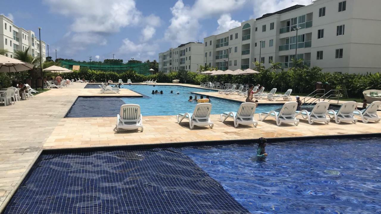 Flat Excelente Em Porto De Galinhas Palm Village Acqua Frente Para As Piscinas 外观 照片