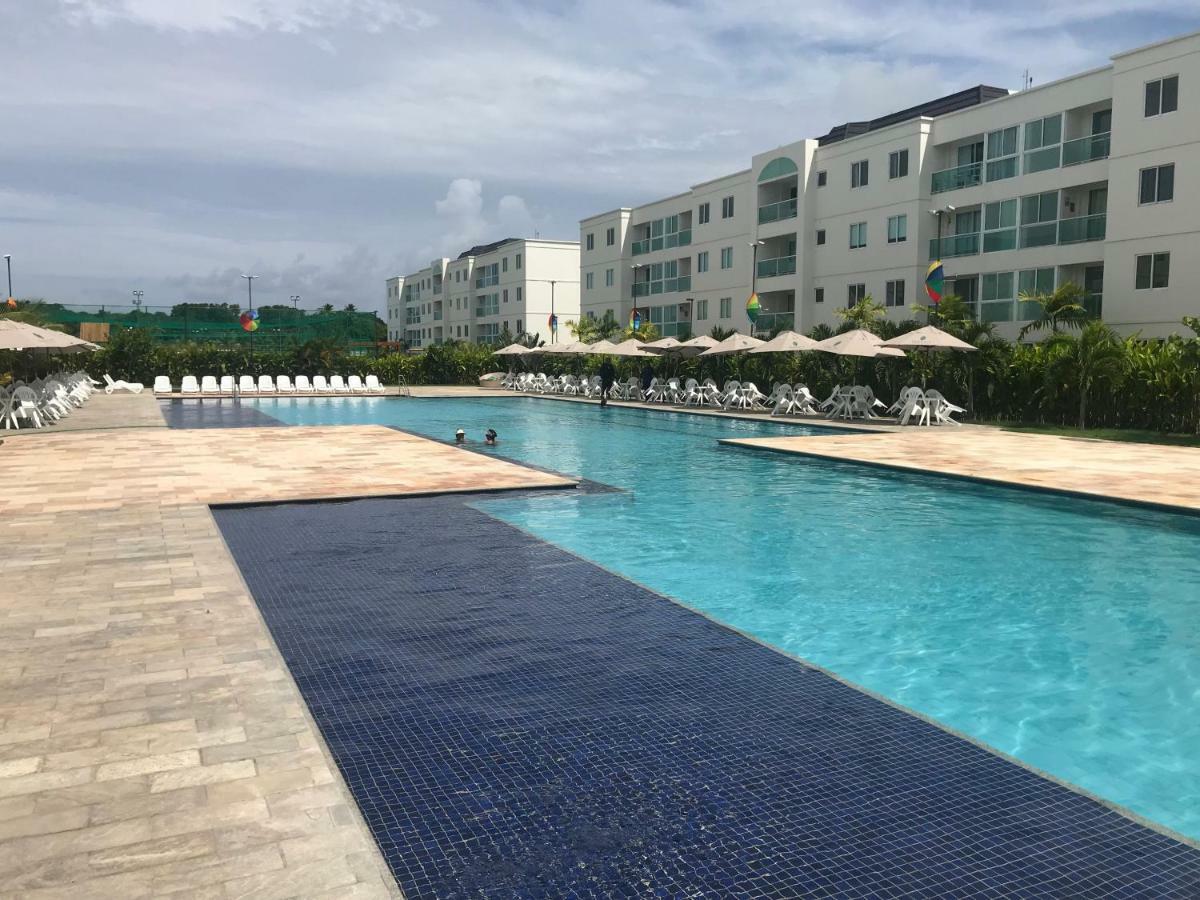 Flat Excelente Em Porto De Galinhas Palm Village Acqua Frente Para As Piscinas 外观 照片