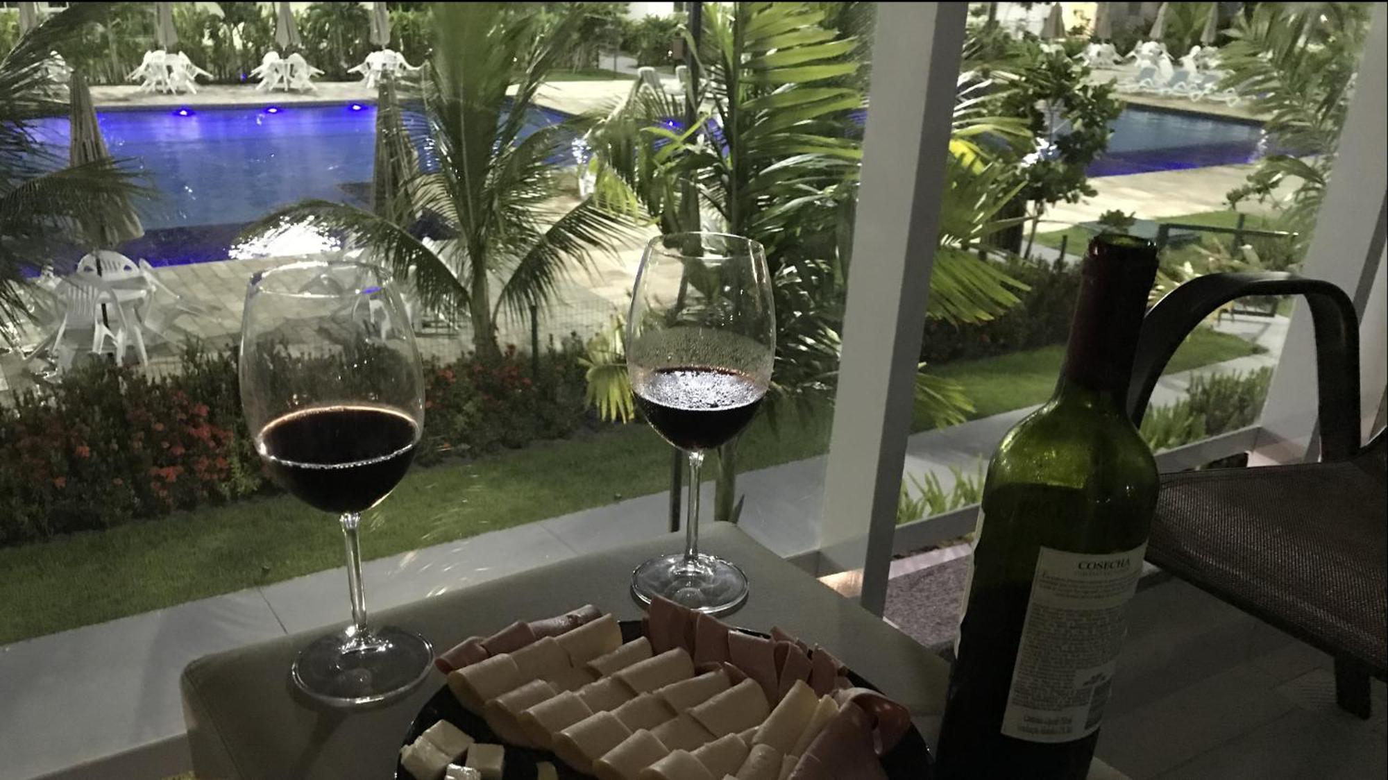 Flat Excelente Em Porto De Galinhas Palm Village Acqua Frente Para As Piscinas 外观 照片