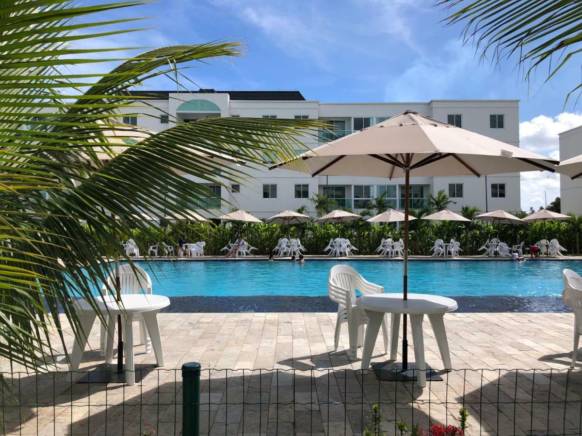 Flat Excelente Em Porto De Galinhas Palm Village Acqua Frente Para As Piscinas 外观 照片