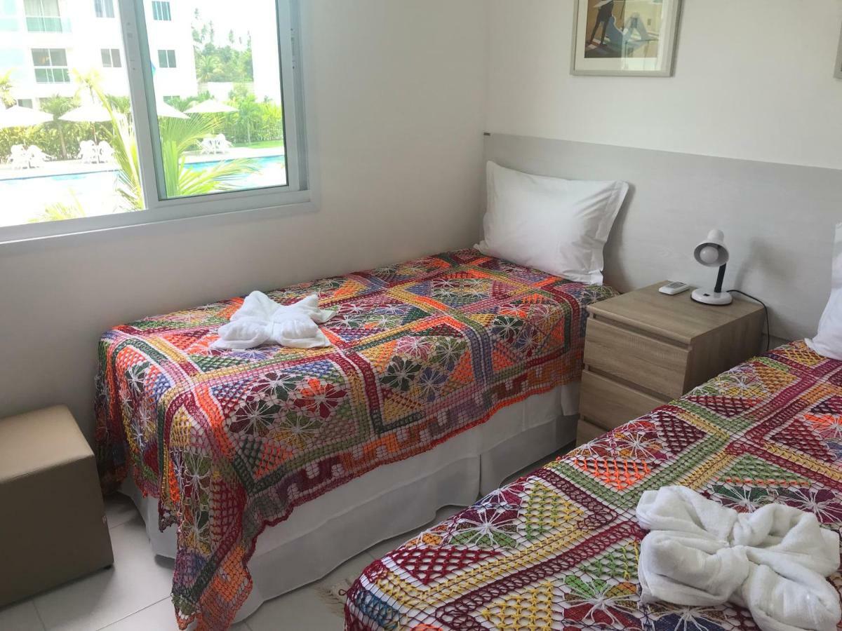 Flat Excelente Em Porto De Galinhas Palm Village Acqua Frente Para As Piscinas 外观 照片