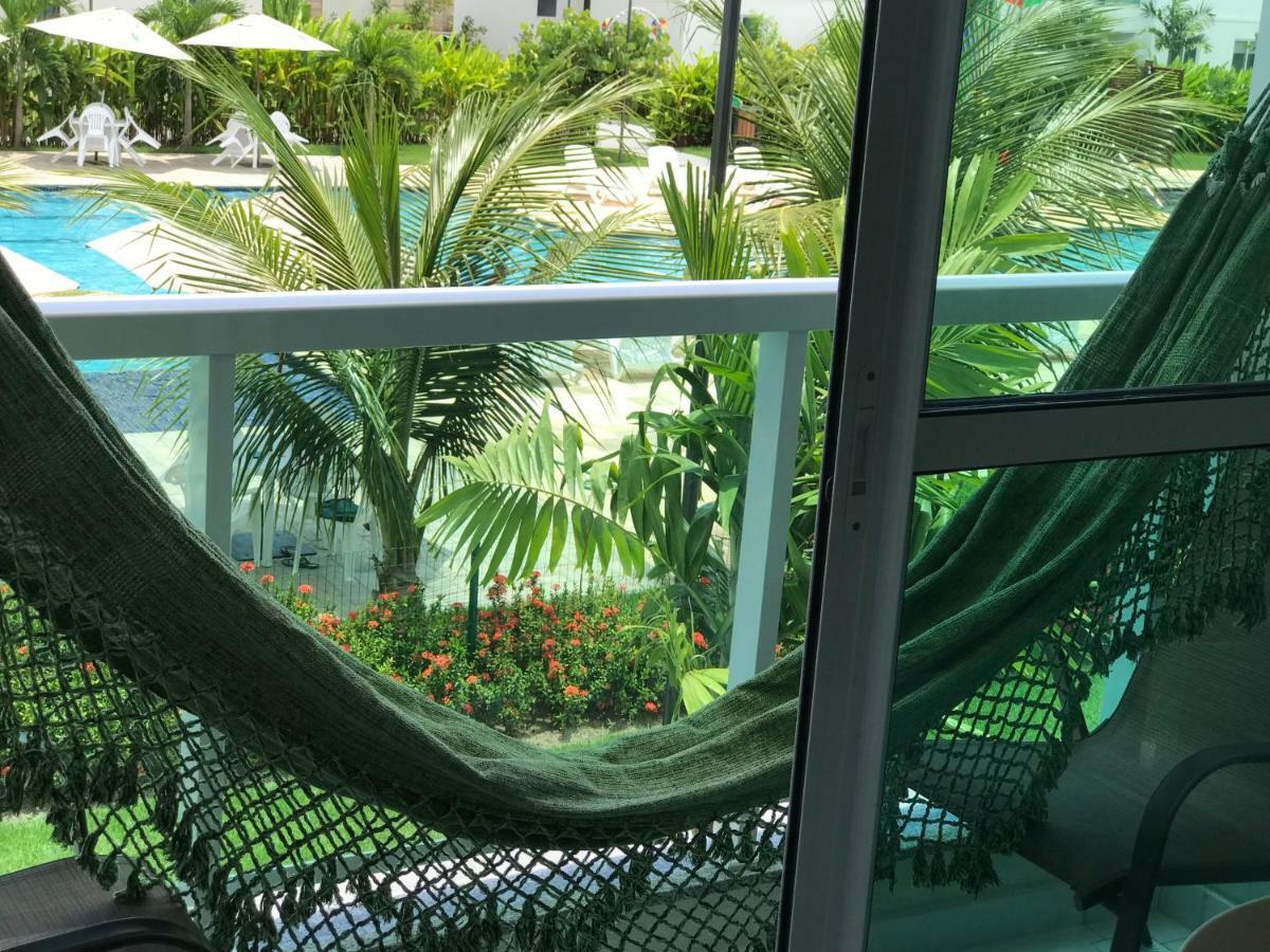 Flat Excelente Em Porto De Galinhas Palm Village Acqua Frente Para As Piscinas 外观 照片